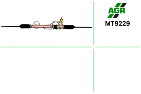 Рульова рейка з ГПК, нова, MITSUBISHI PAJERO PININ (H6_W, H7_W) 00-07 AGR MT9229