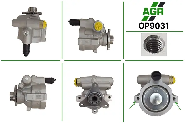 Насос ГПК новий NISSAN INTERSTAR 02-,NISSAN INTERSTAR 02-09, NISSAN PPRIMASTAR 02-,OPEL COMBO 93 AGR OP9031 (фото 1)