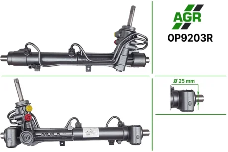 Рейка с Г/У (відновлена) Opel Astra G 98->/Zafira 98-05 AGR OP9203R