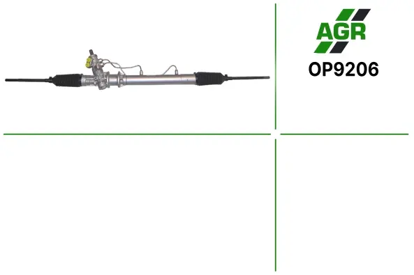 Рульова рейка з ГПК нова OPEL Frontera B 1999-2004 AGR OP9206 (фото 1)