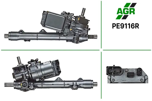 Рульова рейка з ЄПК відновлена PEUGEOT 207 2006-, CITROEN C3 PICASSO 2009- AGR PE9116R (фото 1)