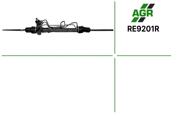 Рульова рейка з ГПК відновлена RENAULT 11 81-86, RENAULT 9 81-86, RENAULT 9 86-89 AGR RE9201R (фото 1)