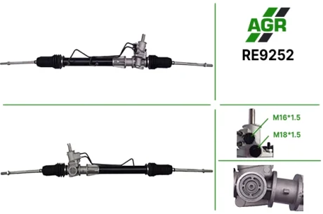 Рульова рейка з ГПК, нова, RENAULT CLIO/SIMBOL 98-05 TRW AGR RE9252