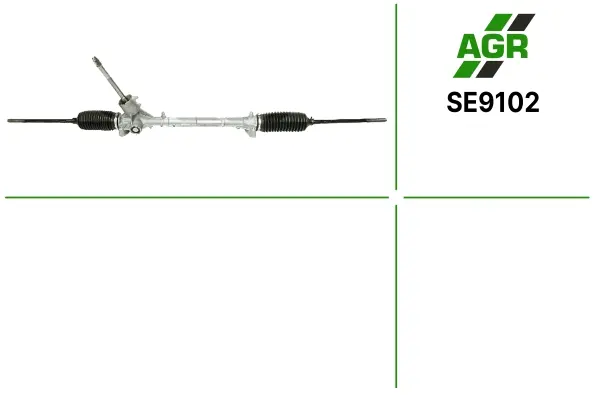 Рульова рейка без ПК, нова, SEAT Mii (KF1_) 11-;SKODA CITIGO 11-;VW UP 11- AGR SE9102 (фото 1)
