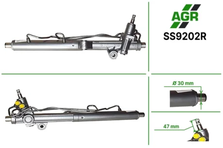Рулевая рейка с ГУР восстановленная SSANGYONG ACTYON 05-,ACTYON SPORTS I (QJ) 05-,ACTYON SPORTS I (Q AGR SS9202R