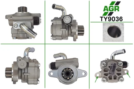 Насос ГПК новий TOYOTA HILUX 05-,HILUX III пикап 05-,LAND CRUISER 02-10,LAND CRUISER PRADO 02-10 AGR TY9036