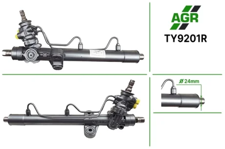 Рульова рейка з ГПК відновлена TOYOTA AVENSIS (_T22_) 97-03,AVENSIS Liftback (_T22_) 97-03 AGR TY9201R