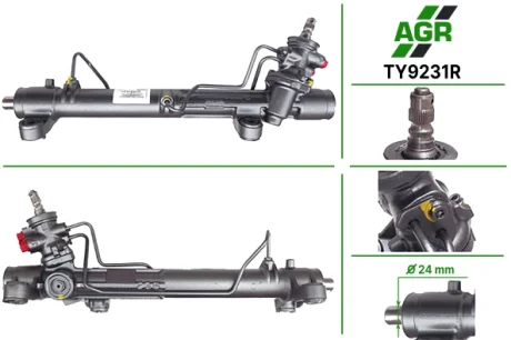 Рульова рейка з ГПК відновлена TOYOTA AVENSIS (T25_) 03-08,AVENSIS седан (T25) 03-08 AGR TY9231R
