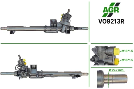 Рульова рейка з ГПК відновлена VOLVO S 80 1999-2006 AGR VO9213R