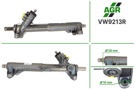 Кермова рейка з г/п (відновлена) VW Transporter IV 1.8-2.5D 07.90-04.03 AGR VW9213R