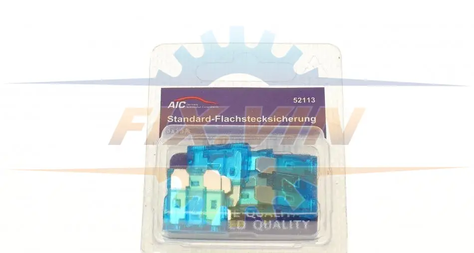 Запобіжник 15А (стандартний) (к-кт 5 шт) AIC 52113 (фото 1)