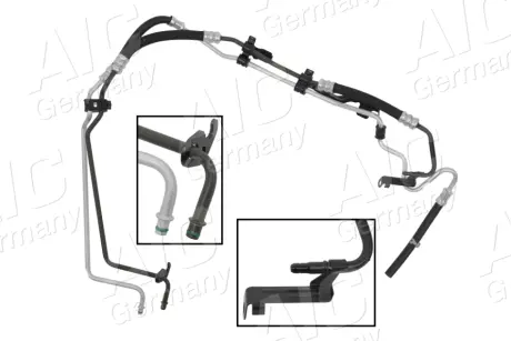Шланг гідропідсилювача Ford Focus 1.4/1.6 04-12 (к-кт) AIC 54985