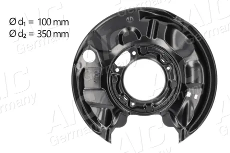 Захист диска гальмівного (заднього) (R) MB (W203/209) 00-10 AIC 55084