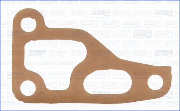 Прокладка корпуса масляного фільтра VW PASSAT 1.6/1.8/2.0 79-96, TRANSPORTER 1.6D 81-87 AUDI 100 1.8 85-90 AJUSA 00242700 (фото 1)
