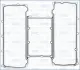 Прокладка впускного колектора RANGE ROVER IV (L405) 5.0 SCV8 4x4 12- AJUSA 01482000 (фото 2)