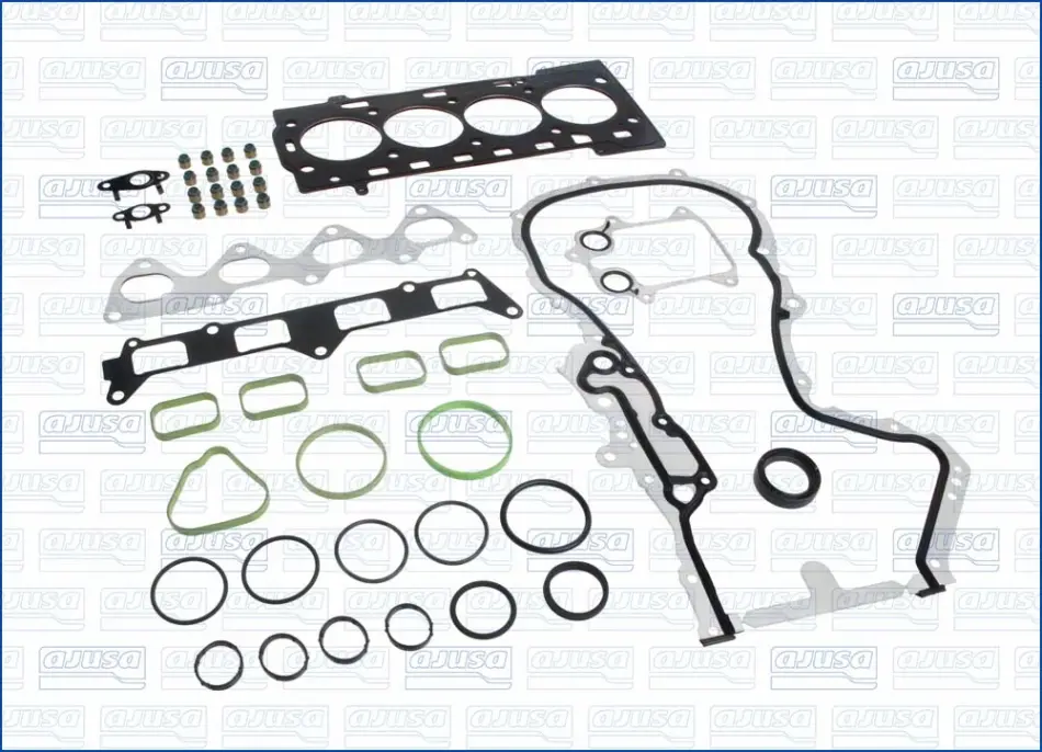 Комплект прокладок двигуна (повний) SKODA OCTAVIA II 1.4 TSI/ VW JETTA (III, IV), GOLF (V, VI) 1.4 TSI Ajusa AJUSA 50290700 (фото 1)
