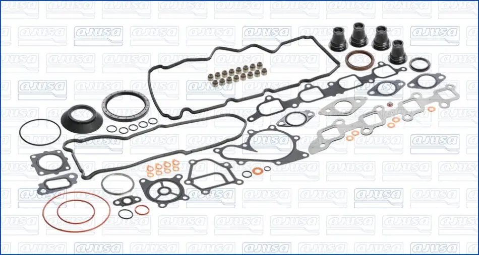 Комплект прокладок двигателя (без ГБЦ) NISSAN NAVARA (02-) 2.5d AJUSA 51032000 (фото 1)