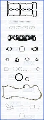Комплект прокладок двигуна (без ГБЦ) FIAT DOBLO (10-23), FIORINO (07-) 1.3d Ajusa AJUSA 51039600 (фото 1)