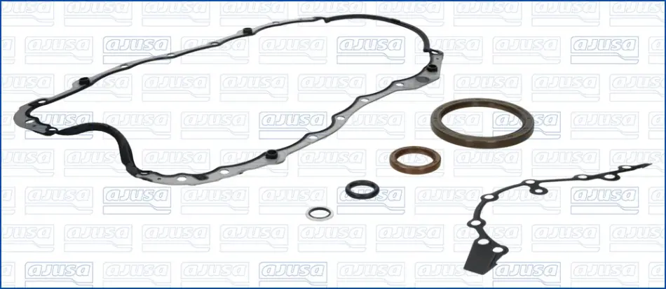 Комплект прокладок картера RENAULT MEGANE II, III 1.6i AJUSA 54143300 (фото 1)