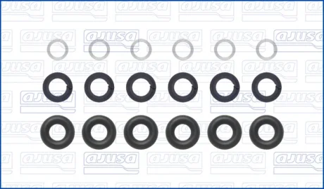 Прокладка форсунки (к-кт) Ford Edge (15-) 2.7i  Ajusa AJUSA 77058700