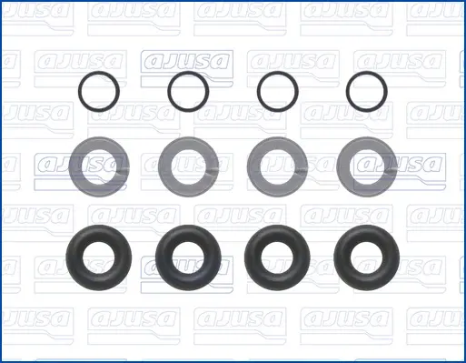 FORD К-кт ущільнювальних кілець клапана впорскування FOCUS III 1.5 EcoBoost 14-17 AJUSA 77062100 (фото 1)