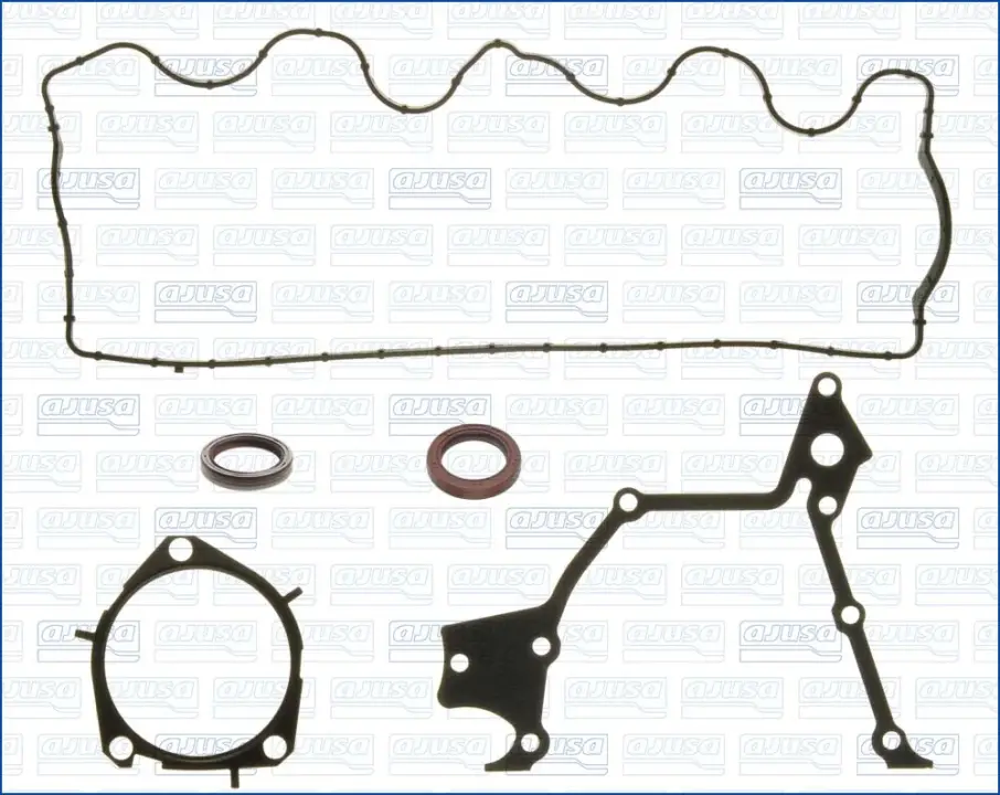 FIAT К-кт прокладок картера розподільного механізму DOBLO (223_) 1.9 JTD 03- AJUSA 77094100 (фото 1)