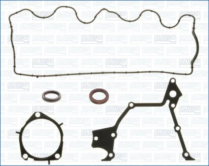 FIAT К-кт прокладок картера розподільного механізму DOBLO (223_) 1.9 JTD 03- AJUSA 77094100