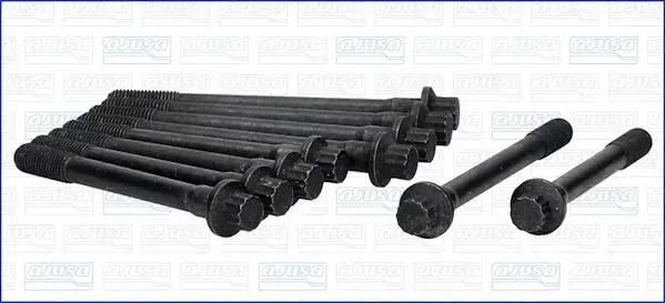 Комплект болтів ГБЦ GEELY CK, MK 1.5i, 1.6i (5шт+5шт) Ajusa AJUSA 81014400 (фото 1)