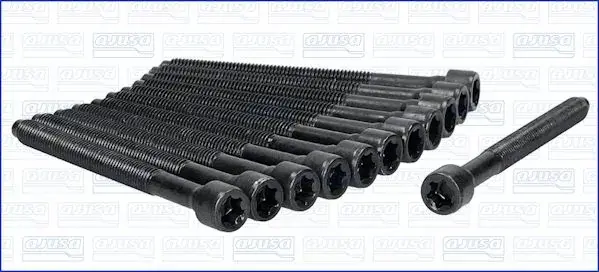 Комплект болтів ГБЦ VW JETTA (III,IV), PASSAT B7 2.5i (12шт) Ajusa AJUSA 81040800 (фото 1)