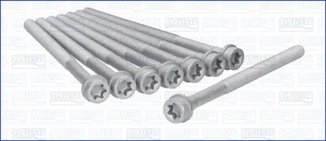 Комплект болтів з головкою системи TORX з чорного металу AJUSA 81041500