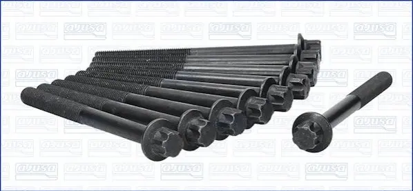 Комплект болтів з головкою системи TORX з чорного металу AJUSA 81042900 (фото 1)