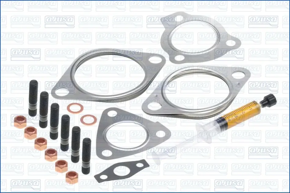 Монтажний комплект турбіни HYUNDAI SANTA FE II 2.2d Ajusa AJUSA JTC11619 (фото 1)