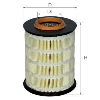 Фильтр воздушный O153 Н=210мм FORD Transit Connect, Kuga, MAZDA 3, 5, 6, СХ-7, VOLVO V40, V50, V60 1.4-2.0 TDCi 07-, 1848220, 1708877, 31338216, 30792881, 30792121, Y64213Z40, Y64213Z40C, Y64213Z40B, Y64213Z40D ALPHA FILTER AF0226