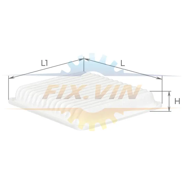 Фильтр воздушный LIFAN X60 Альфа ALPHA FILTER AF1010 (фото 1)