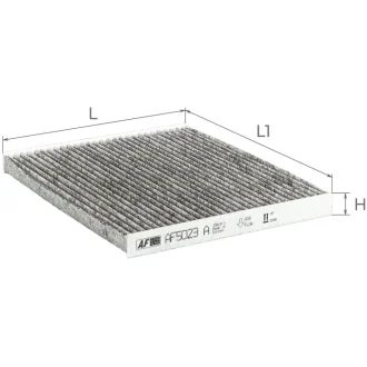 Фільтр салону ALFA FILTER ALPHA FILTER AF5023a