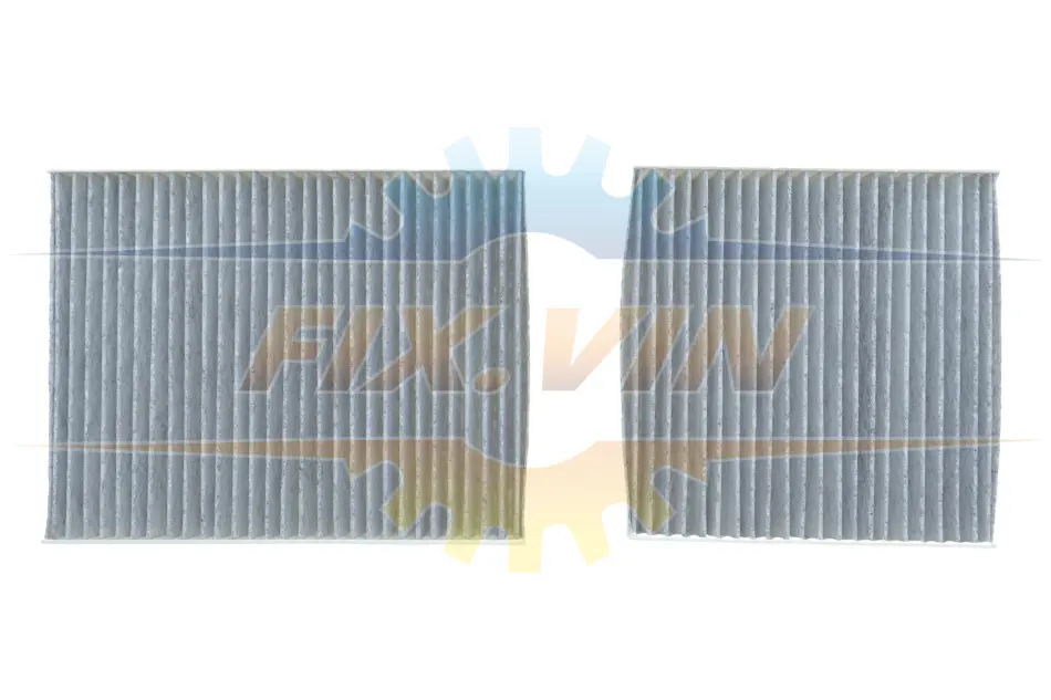 Фільтр салону (з акт вугіллям)Citroen C3, C4,DS3/Peugeot 2008, 207, 208 (комплект 2 шт) Альфа ALPHA FILTER AF5076a (фото 1)