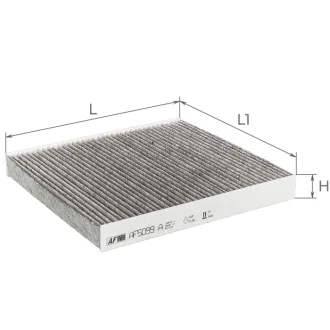 Фільтр салону ALFA FILTER AF5099A ALPHA FILTER AF5099a