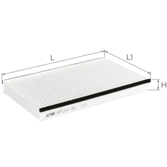 ALPHA LAND ROVER фільтр салону Discovery,Range Rover Sport 04- ALPHA FILTER AF5161