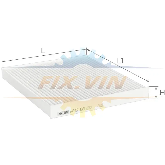 Фільтр салону Opel Meriva A 03-10 ALPHA FILTER AF5166 (фото 1)