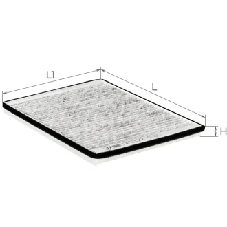 Фільтр салону ALPHA FILTER AF5172a