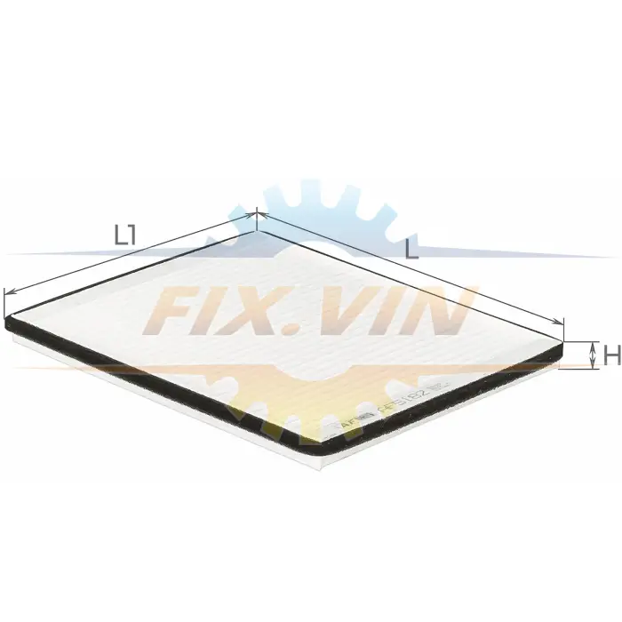 Фильтр салона Opel Agila 1,0-1,2L/1,3D 03-08 / Subaru Justy 1,3D/1,3-1,5L 03- / Suzuki Ignis 1,3-1,5L 03-, Wagon R+ 1,0-1,3L 03- Альфа ALPHA FILTER AF5182 (фото 1)