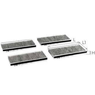 Фільтр салону BMW 3 E90/ E91/ E92/ E93 ALPHA FILTER AF5184A4