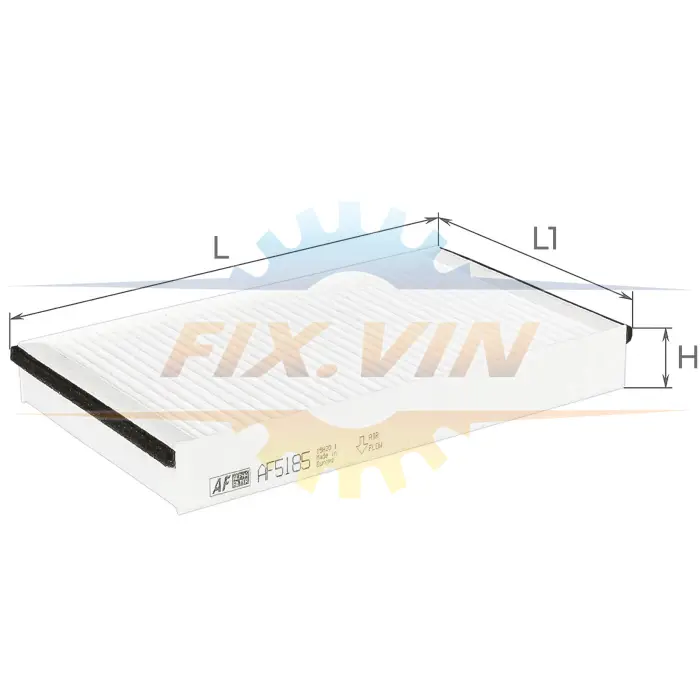 Фільтр салону FIAT Multipla 186 ALPHA FILTER AF5185 (фото 1)