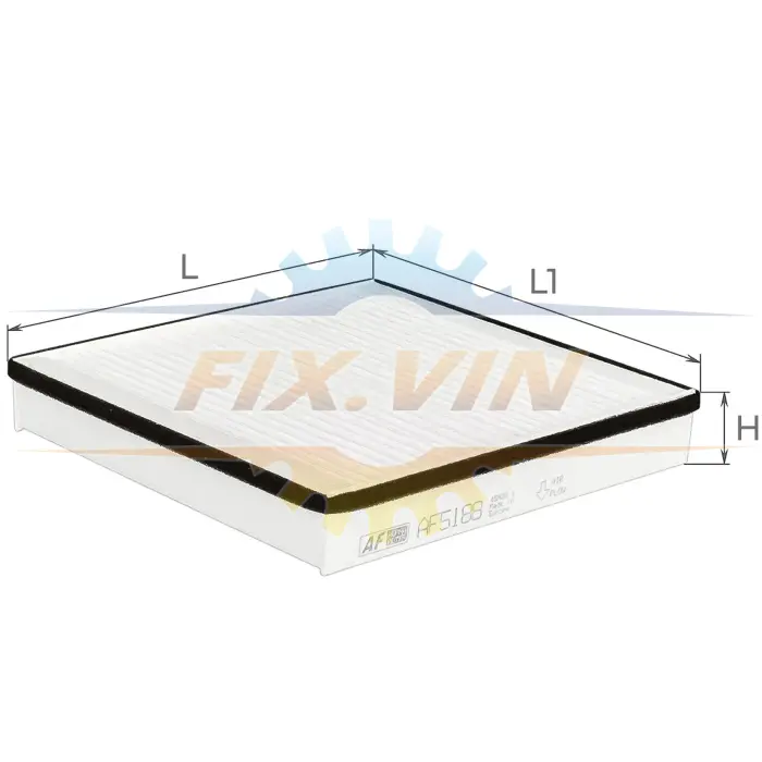 Фильтр салона SMART DAIMLER City Coupe SMART DAIMLER City Coupe ALPHA FILTER AF5188 (фото 1)