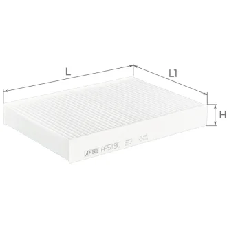 Фільтр салону ALFA FILTER ALPHA FILTER AF5190
