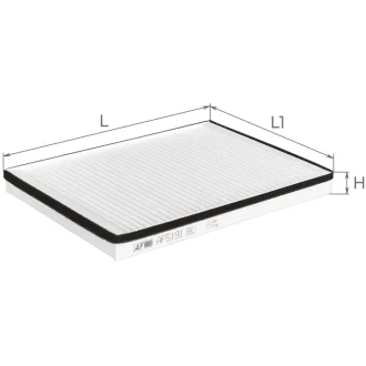 Фільтр салону ALFA FILTER ALPHA FILTER AF5191