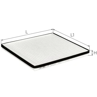 Фільтр салону CHERY M11 (вир-во) ALPHA FILTER AF5222