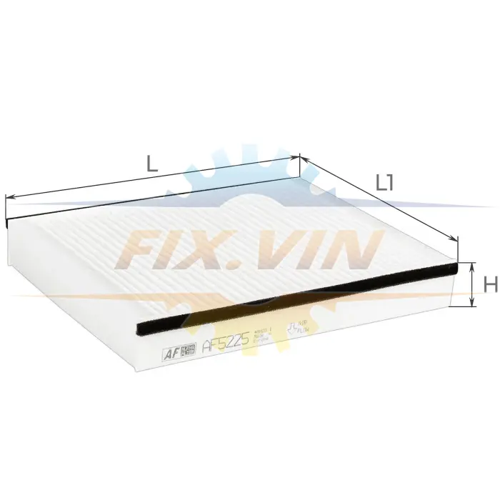 Фільтр салону CHERY TIGGO 5 (вир-во) ALPHA FILTER AF5225 (фото 1)