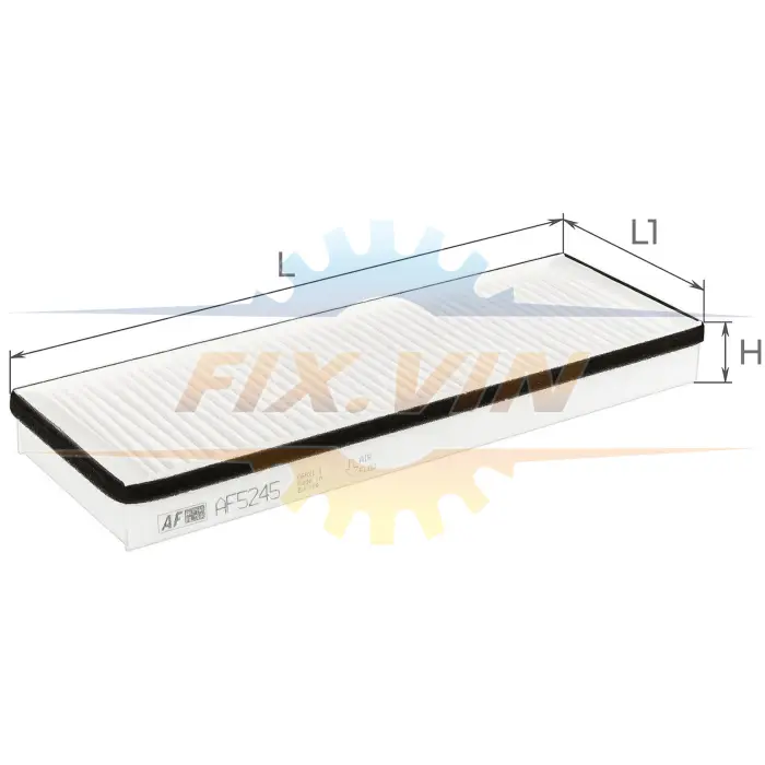 Фильтр салона CHERY Cross Eastar CHERY Cross Eastar ALPHA FILTER AF5245 (фото 1)