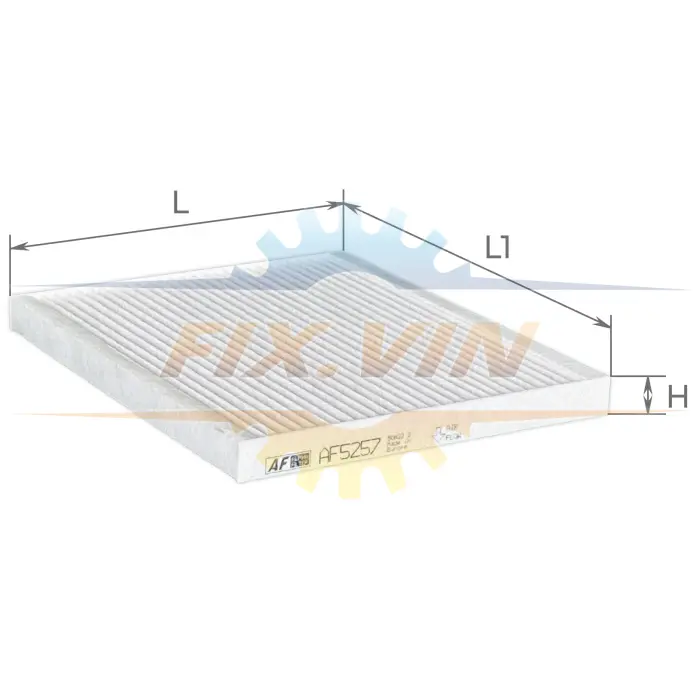Фільтр салону Chrysler Grand Caravan / Pacifica / Voyager ALPHA FILTER AF5257 (фото 1)